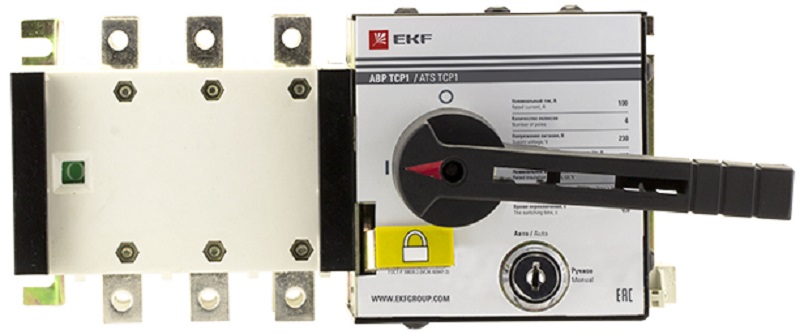 Автоматическое включение резерва АВР EKF PROxima ТСР1 4п 63А 230В фото Автоматическое включение резерва АВР EKF PROxima ТСР1 4п 63А 230В картинка